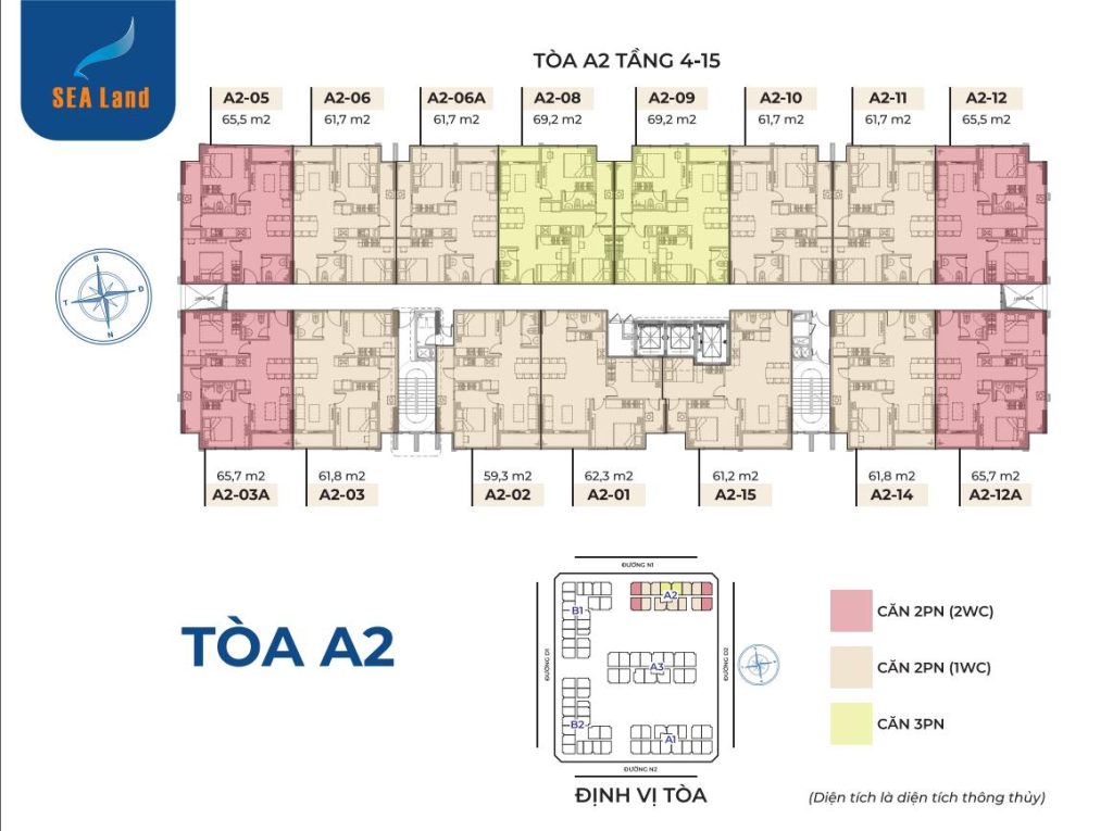 Mặt bằng hacom ocean city